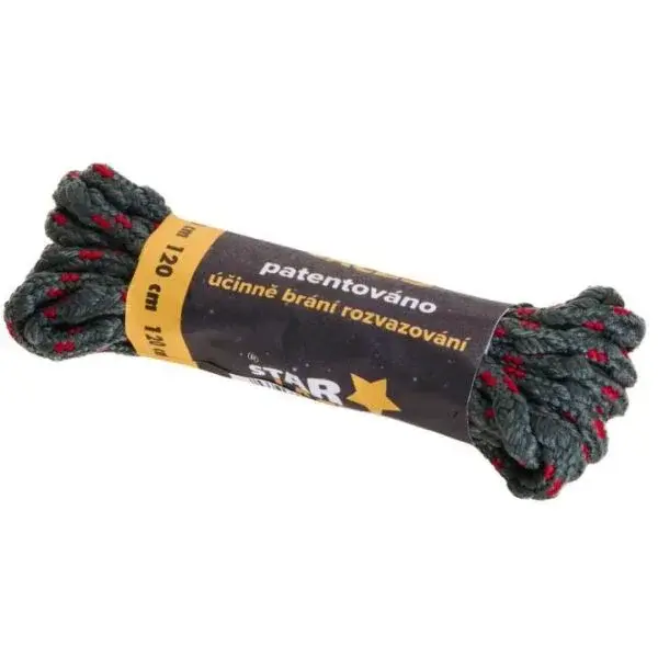 PROMA STAR LACES SLIM 100 CM Šnúrky, sivá, veľkosť