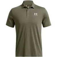 Under Armour ICON Pánske polo tričko, khaki, veľkosť S