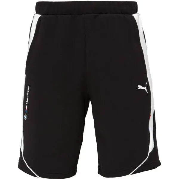 Puma BMW M MOTORSPORT SWEAT SHORTS Pánske šortky, čierna, veľkosť