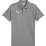 Puma TEAMEVOSTRIPE POLO Pánske polo tričko, sivá, veľkosť XXXL