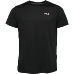 Fila T-SHIRT LOGO SMALL Pánska košeľa, čierna, veľkosť