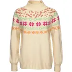 KARI TRAA INGRID KNIT Dámsky rolák, béžová, veľkosť