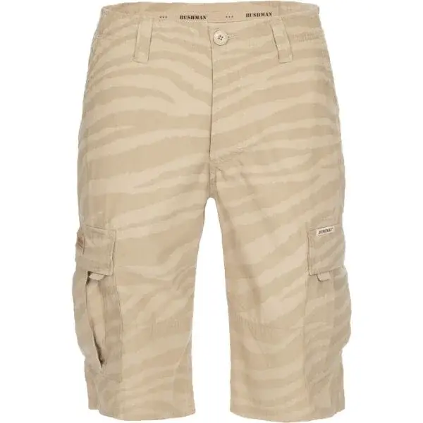 BUSHMAN BART II Pánske šortky, béžová, veľkosť