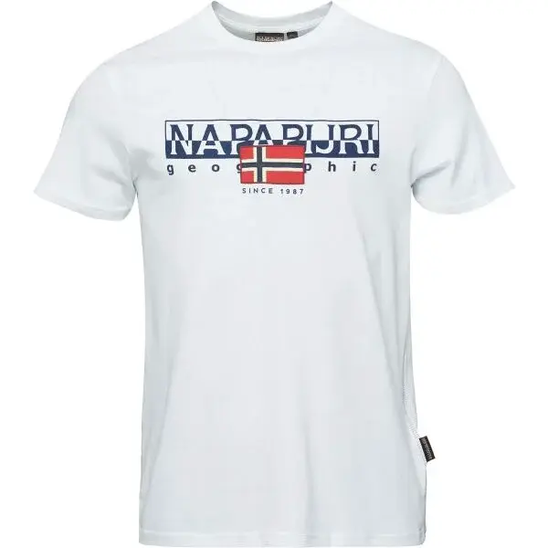 Napapijri S-AYLMER Pánske tričko, biela, veľkosť