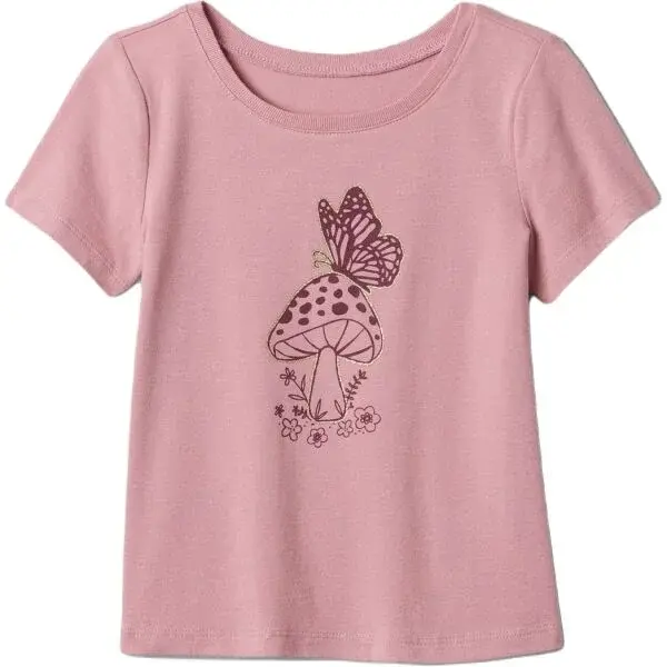 GAP BABY Detské tričko, ružová, veľkosť 4Y