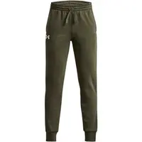 Under Armour RIVAL FLEECE JOGGERS Chlapčenské tepláky, khaki, veľkosť M