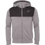 Lotto TRAINING PURE FULL-ZIP HOODIE Pánska mikina, sivá, veľkosť