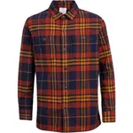 GAP LS FLANNEL Chlapčenská košeľa, červená, veľkosť