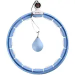 HMS HHM15 Masážna hula hop obruč so závažím, magnetmi a počítadlom, modrá, veľkosť