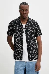 Košile s příměsí lnu Superdry