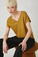 Plátěné tričko Medicine žlutá barva