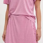 Sportovní sukně Peak Performance růžová barva, mini, áčková, G80378