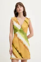 Lněné šaty Never Fully Dressed