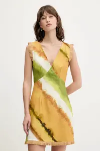 Lněné šaty Never Fully Dressed