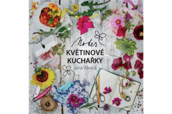 Notes Květinové kuchařky - Jana Vlková