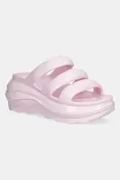 Pantofle Crocs Mega Crush Tripe Strap