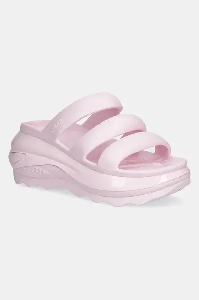 Pantofle Crocs Mega Crush Tripe Strap