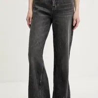 Džíny Tommy Jeans dámské, šedá barva, DW0DW20660