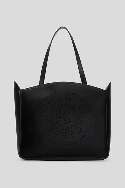 Kožená kabelka Karl Lagerfeld K/CIRCLE