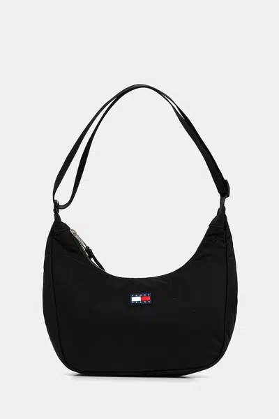 Kabelka Tommy Jeans černá barva, AW0AW17547