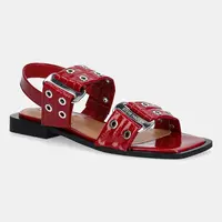 Sandály Steve Madden Saria-E dámské, červená barva, SM19000132