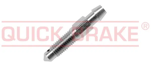 QUICK BRAKE Odvzdušňovací šroub M7x1, délka 38,3 mm, na brzdové vedení