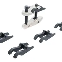 BGS technic Stahovák kulových čepů s výměnnými vidlicemi 20-30 mm, sada 7 ks - BGS 17901