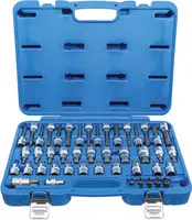 BGS technic Zástrčné hlavice Imbus, TORX a XZN, 4hran 1/2", sada 49 dílů - BGS 5188