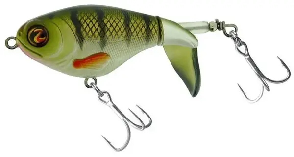 River2sea wobler hladinový whopper plopper perch - 7,5 cm 16,5 g