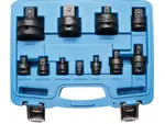 BGS Technic BGS 25140 Ráčnové adaptéry 1/4"÷ 1", tvrzené Cr-Mo (Sada 11 dílů)