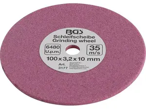 BGS Technic BGS 3177 Brusný kotouč 100 x 3,2 x 10 mm pro brusku pilových řetězů BGS 3180