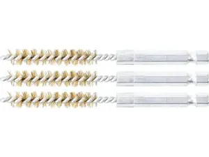 BGS Technic BGS 3078-8-M Mosazné kartáče pr. 8 mm, upínání 1/4", 3 ks (Sada BGS 3078)