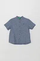 Dětská lněná košile United Colors of Benetton