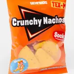 Ponožky Eat My Socks Crunchy Nachos oranžová barva