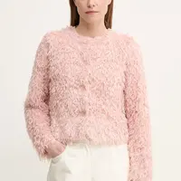 Bunda OUI dámská, růžová barva, přechodná, 92068