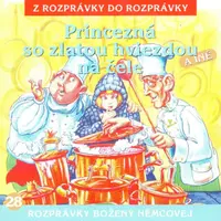 Princezná se zlatou hviezdou na čele - audiokniha