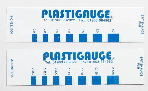 PLASTIGAUGE Plastigage-měření tolerance ložisek (různé velikosti) Rozměr: 0.1-0.25 mm