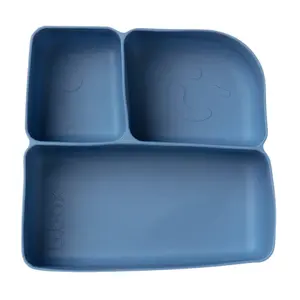 B.BOX Silikonový organizér do velkého boxu modrý 505 ml