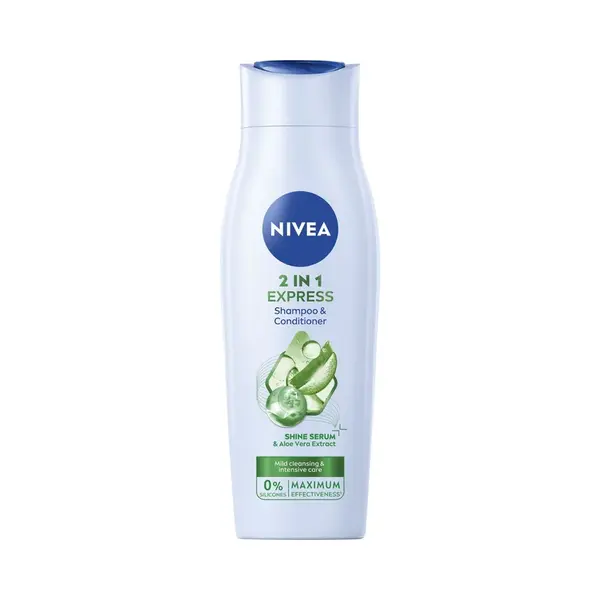 Nivea Pečující šampon a kondicionér 2v1 Care Express 250 ml