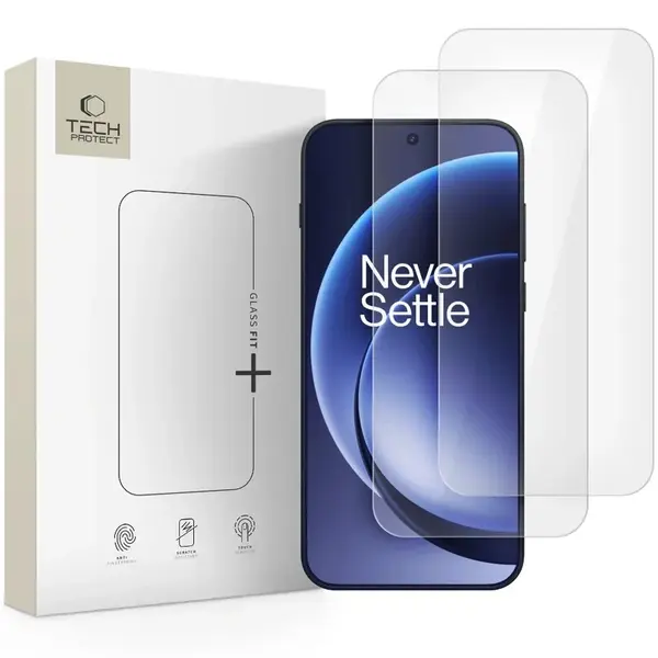 Tech-Protect Tvrzené sklo Fit+ OnePlus 15, průhledné, 2 kusy