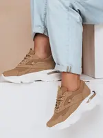 Dámské sneakersy na platformě SPORTLITE khaki