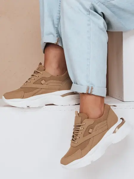 Dámské sneakersy na platformě SPORTLITE khaki