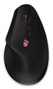 Connect IT For Health Ergonomická vertikální myš bezdrátová černá