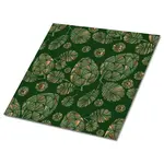 TULUP SAMOLEPICÍ OBKLADY NA STĚNU 9 ks 30x30 cm Abstraktní listy