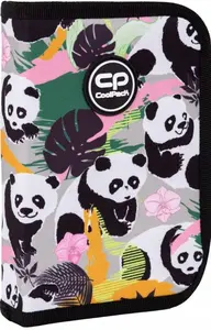 Penál 1-komorový bez vybavení Coolpack Clipper Panda Gang