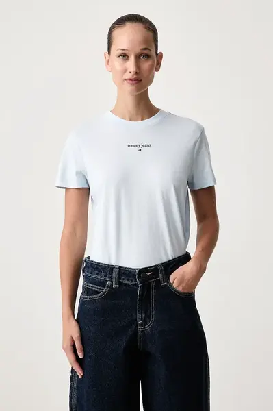 Tommy Jeans  tričko dámské s bavlnou