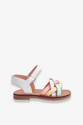 Boto Dětské sandály na suchý zip Multicolor Kimmi