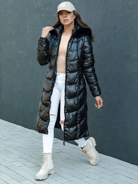 Dámská zimní bunda CRYSTAL černá