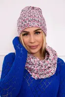 marka niezdefiniowana Dámská fleecová souprava Merry K202 pink+grey