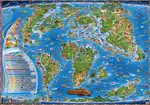 Dinosauři a prehistorický svět (mapa)